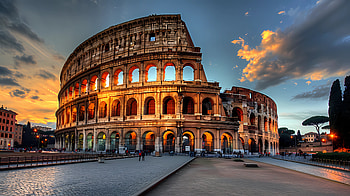 Majestic Colosseum in Rome, Italy, Colosseum HD wallpaper