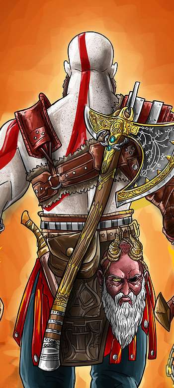 Kratos' Leviathan — God of War (2018) Mobile, God of War, Kratos (God Of War), video game, God of War (2018) HD phone wallpaper