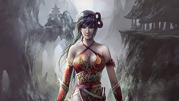 Chinese Assasin Girl , warrior, fantasy-girls, artist, artwork, digital-art, artstation HD wallpaper