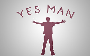 Words, , Drawing, Man, Yes, Statement, Assertion HD wallpaper