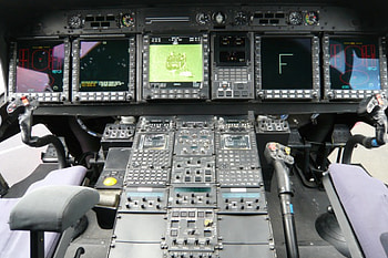 Cockpit of an Nh90, military, helicopters, aircraft, cockpit HD wallpaper