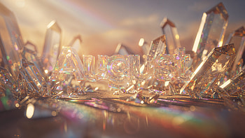 August Crystal Glow —, Crystal, Quartz, Mineral HD wallpaper