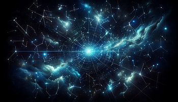 Cosmic Constellation Burst, star constellation, space, Stars, galaxy HD wallpaper