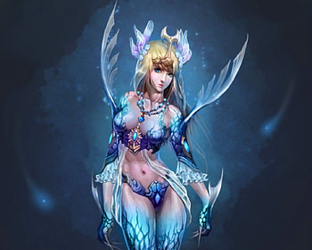 Fantasy girl, fantasy, art, woman, beauty HD wallpaper