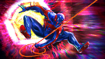 Rise Of The Future Spider Man 2099, spiderman, spiderman-2099, superheroes, artwork, artist, digital-art HD wallpaper