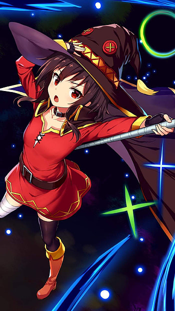Megumin, Konosuba HD phone wallpaper