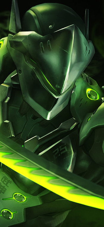 Genji artwork HD phone wallpaper