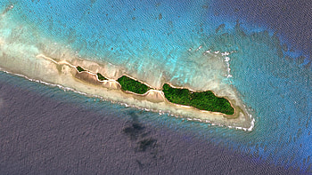 Enewetak Atoll in Marshall Islands, Low orbit tourist, Unique experiences, Rare perspective HD wallpaper