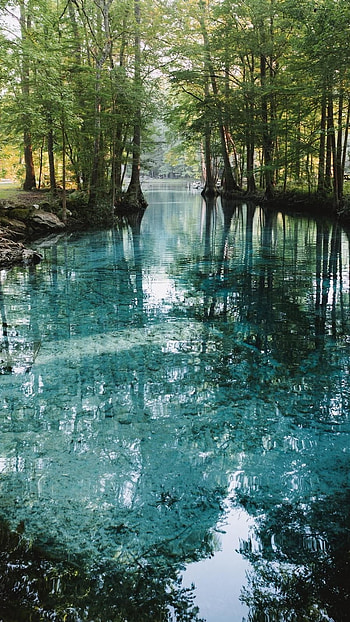 Springs, Nature Background, Aesthetic HD phone wallpaper