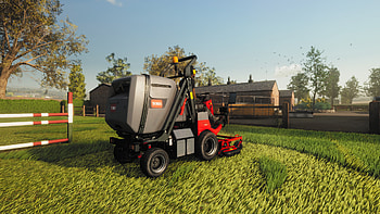 Lawn Mowing Simulator Game – Perfectly Trimmed Grass, video game, Lawn Mowing Simulator, lawn mower HD wallpaper
