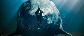 Meg 2 Shark, shark, movie, Meg 2: The Trench HD wallpaper