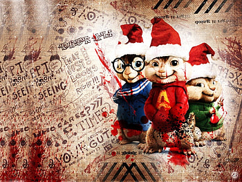 CHIPMUNKS!, sher, chipmunks, sher ali, alvin and the chipmunks, conjusted, movie, new, grunge, alvin HD wallpaper