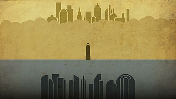 BioShock, Minimalist art, Gaming inspiration, Aesthetic charm HD wallpaper