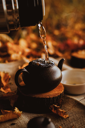 Autumn, Miscellanea, Miscellaneous, Drink, Beverage, Coziness, Comfort, Kettle, Teapot HD phone wallpaper