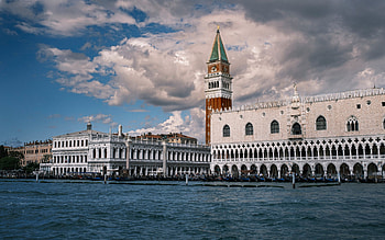 Doges Palace, Venice, Grand Canal, St Mark& HD wallpaper