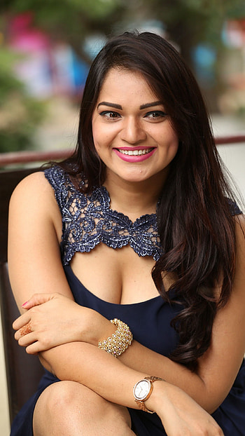 Ashwini, telugu actress, cleavage HD phone wallpaper