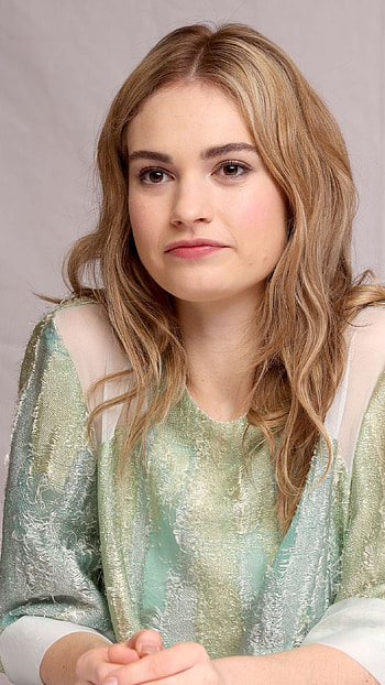 Lily James, Lily James Beautiful Heroine HD phone wallpaper