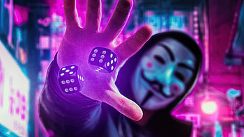 Anonymus Manipulation , anonymus, mask, artist, artwork, digital-art, manipulation, dice HD wallpaper