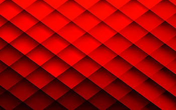 3D Square, Red Checked HD wallpaper