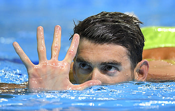Michael Phelps, background, Versatile option, Customizable design HD wallpaper