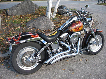 1989 Harley Davidson FXSTC, custom, hog, motorcycle, , 1989, harley davidson HD wallpaper