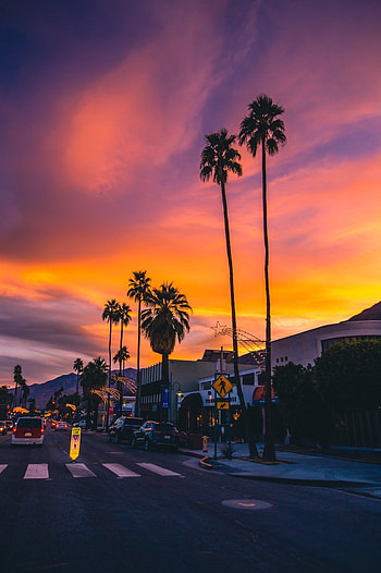 California. Sunset , Sky aesthetic, Sunset, Natural Aesthetic HD phone wallpaper