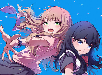 Yume Minami & Rikka Takarada, Rikka Takarada, Yume Minami, Anime, SSSS.Dynazenon HD wallpaper