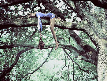 ~ Lazy Weekend ~, lazy, people, woman, female, tree HD wallpaper