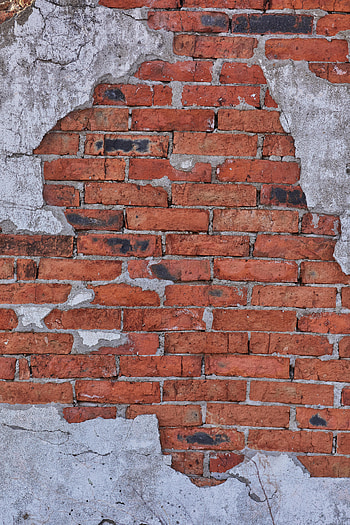 Texture, Textures, Wall, Brick, Plaster HD phone wallpaper