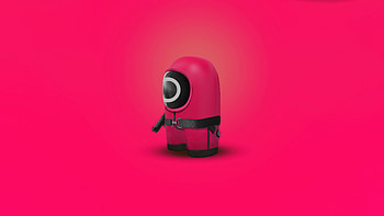 Squid Game Minimal , squid-game, netflix, tv-shows, minimalism, minimalist HD wallpaper