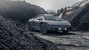 Lamborghini Gallardo Offroad 2019 HD wallpaper