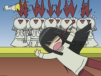 Nosebleed!, flying thing, funny, blood, nosebleed, people HD wallpaper
