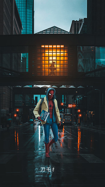 Spiderman Homecoming city, movie, Spider-Man: Homecoming HD phone wallpaper