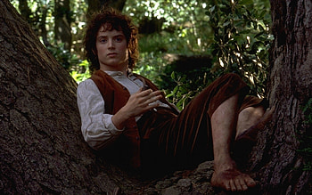 Frodo Baggins, Elijah Wood, Middle-earth adventure, The Fellowship of the Ring HD wallpaper