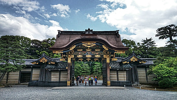 Nijo Castle, Kyoto HD wallpaper