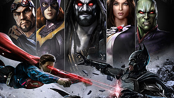 Injustice: Gods Among Us, League of superheroes, Epic battles, Ultimate showdown HD wallpaper