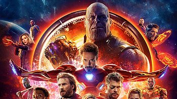 Avengers Infinity War 2018 Poster, avengers-infinity-war, 2018-movies, movies, thanos, iron-man, vision, thor, captain-america, doctor-strange HD wallpaper