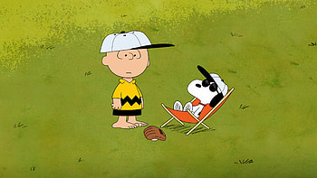 Snoopy, cartoon, charlie HD wallpaper