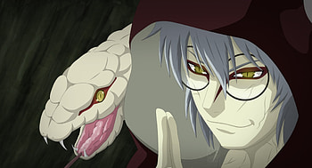 Kabuto Yakushi Anime, Naruto , Artistic background, Impressive artwork HD wallpaper