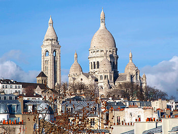 Sacred Heart Basilica, Paris Travels, Budget hotel, Paris La Defense HD wallpaper