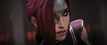 Katarina League of Legends - Fierce Video Game Art, video game, League Of Legends, Katarina (League Of Legends) HD wallpaper