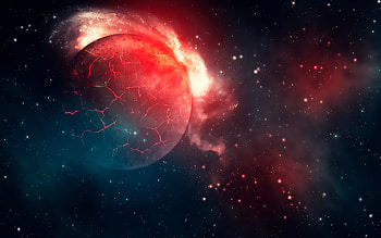Landscape, Planets, Universe HD wallpaper
