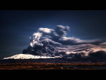 Fury in formation, nature, storm, dark sky, ominous cloud, mountain HD wallpaper