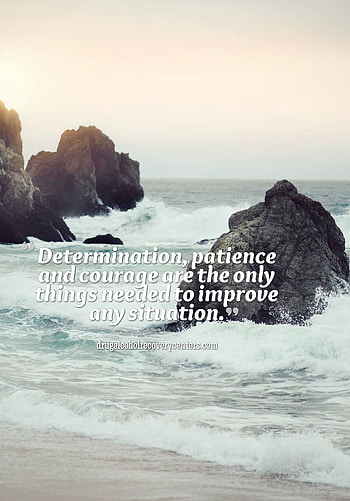 Motivational Quote: Determination, patience, and courage, that's all you need! Follow Â· 6 ... HD phone wallpaper