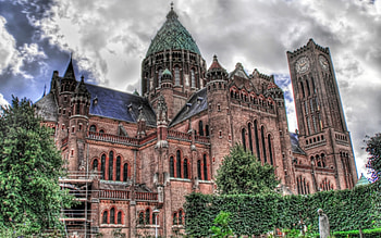 copper domed beautiful architecture r, copper, dome, architecture, tower, r, clock HD wallpaper