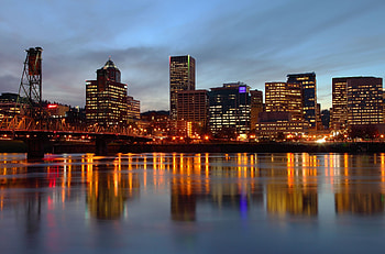 Portland Skyline, Travels, Oregon Skyline, Oregon HD wallpaper