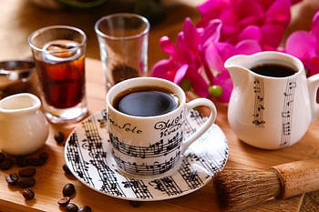 Food, Tablewares, Coffee, Cup, Drink, Beverage, Coffee Beans HD wallpaper