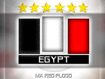 EGYPT FLAG, white, black, red, egypt, stars HD wallpaper