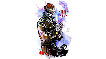 Dc-comics Fan-art Movies Rorschach Watchmen ... HD wallpaper