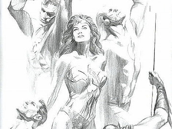 Flash, Comics, Justice League, Batman, Dc Comics, Green Lantern, Hal Jordan, Superman, Wonder Woman HD wallpaper